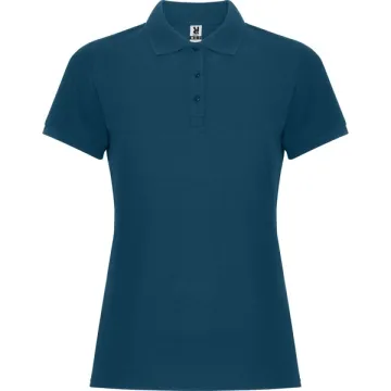 Tricou polo premium Pegaso damă - ALBASTRU MOONLIGHT