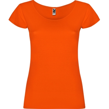 Tricou Guadalupe damă - PORTOCALIU FOC