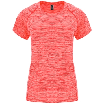 Tricou Austin Woman damă - CORAL FLUO MELANJ