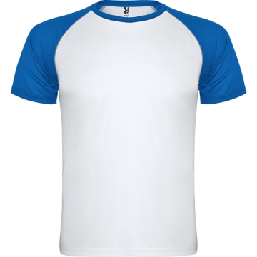 Tricou bărbați Indianapolis - ALB/ALBASTRU ROYAL