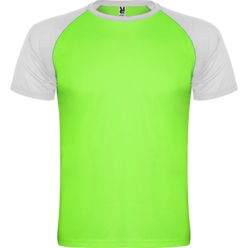 Tricou bărbați Indianapolis - VERDE FLUOR/ALB