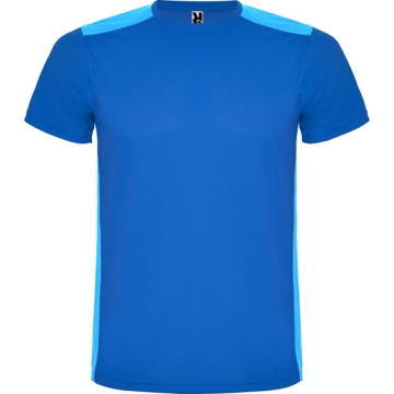 Tricou Detroit bărbat | Model clasic - ALBASTRU ROYAL/ROYAL DESCHIS