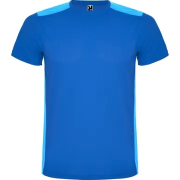 Tricou Detroit bărbat | Model clasic - ALBASTRU ROYAL/ROYAL DESCHIS