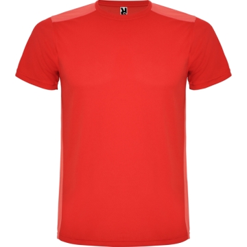 Tricou Detroit bărbat | Model clasic - ROȘU/ROȘU DESCHIS
