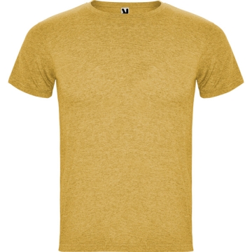 Tricou FOX bărbat confortabil - MUȘTAR MELANJ