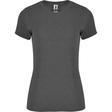 Tricou Fox Woman damă - NEGRU MELANJ