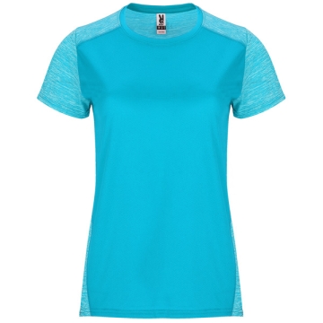 Tricou Zolder damă | Model versatil - TURCOAZ/TURCOAZ MELANJ
