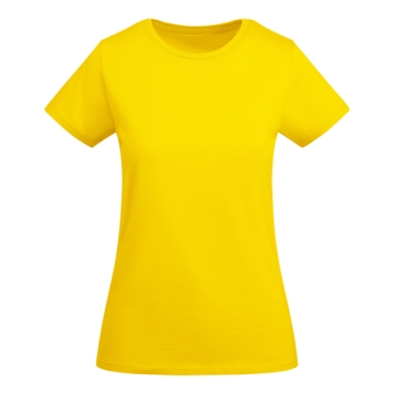 Tricou damă Breda - model clasic - ALB