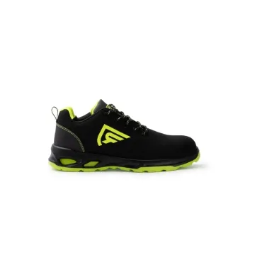 Pantofi de lucru Ceryson unisex - NEGRU/GALBEN FLUOR