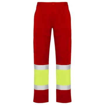 Jachetă NAOS înaltă vizibilitate bărbat - ROJO LABORAL/AMARILLO FLÚOR