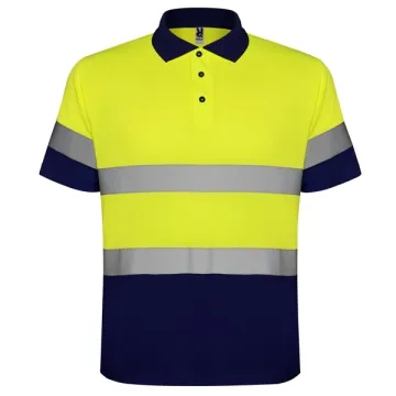 Vestă reflectorizantă Polaris bărbați - GALBEN FLUOR