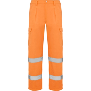 Vestă profesională Alfa alta vizibilitate bărbat - PORTOCALIU FLUOR