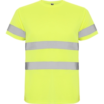 Vestă vizibilitate înaltă Delta bărbat - GALBEN FLUOR