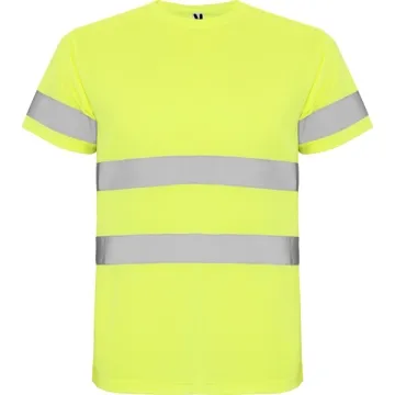 Vestă vizibilitate înaltă Delta bărbat - GALBEN FLUOR