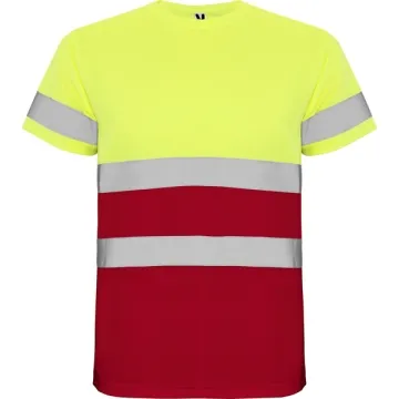 Vestă vizibilitate înaltă Delta bărbat - GALBEN FLUOR