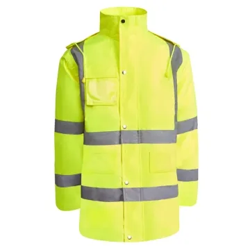 Vestă reflectorizantă Merak bărbați - GALBEN FLUOR