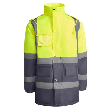 Vestă reflectorizantă Merak bărbați - GALBEN FLUOR