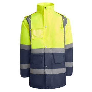 Vestă reflectorizantă Merak bărbați - GALBEN FLUOR