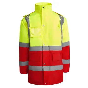 Vestă reflectorizantă Merak bărbați - GALBEN FLUOR