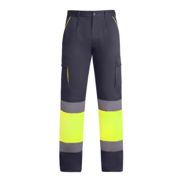 Jachetă reflectorizantă ENIX bărbat - PLUMB/GALBEN FLUOR