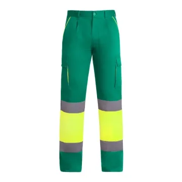 Jachetă reflectorizantă ENIX bărbat - VERDE GRĂDINĂ/GALBEN FLUOR