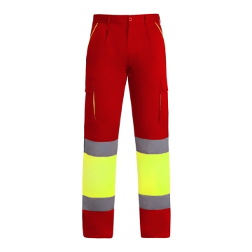 Jachetă reflectorizantă ENIX bărbat - ROJO LABORAL/AMARILLO FLÚOR