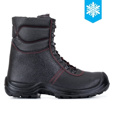 Bocanci protectie iarna imblaniti cu bombeu si lamela metalica antiperforatie PALTINU S3 CI SRC Rhino Safety ava sting echipamente de protectie a muncii piatra neamt