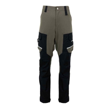 Pantaloni de lucru standard din tercot stretch 240 g/m2 Elastico 543B Renania-Negru-XS