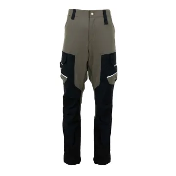 Pantaloni de lucru standard din tercot stretch 240 g/m2 Elastico 543B Renania-Negru-XS