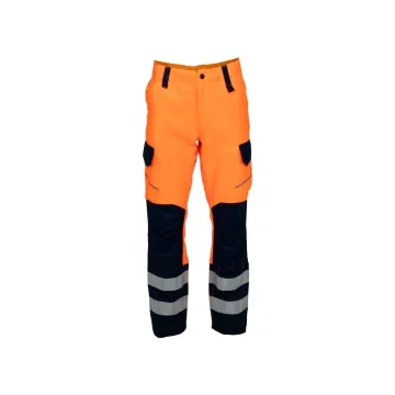 Pantaloni de lucru standard reflectorizanti RENDURA HILITE 89B0 Renania-Portocaliu Fluorescent-S