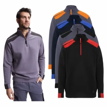 Hanorac barbati cu guler inalt 280 grame MAVERICK 8413 ROLY