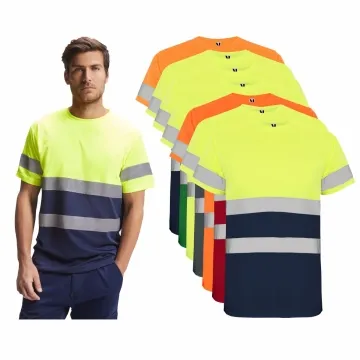 Tricou reflectorizant poliester 130 grame DELTA 9310 ROLY 