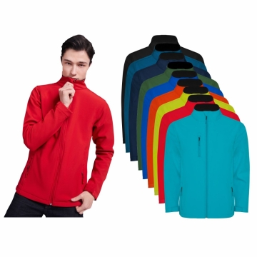 Jacheta softshell bărbati/copii 300 grame NEBRASKA 6436 ROLY