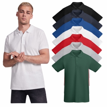 Tricou polo barbati bumbac BIO 210 grame PRINCE 6617 ROLY