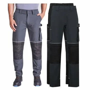 Pantaloni unisex de lucru stretch 250 grame WALL 9207 ROLY