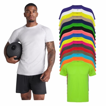 Tricou barbati/copii tehnic poliester 150 grame  MONTECARLO 0425 ROLY