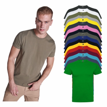 Tricou barbati/copii bumbac 180 grame BRACO 6550 ROLY