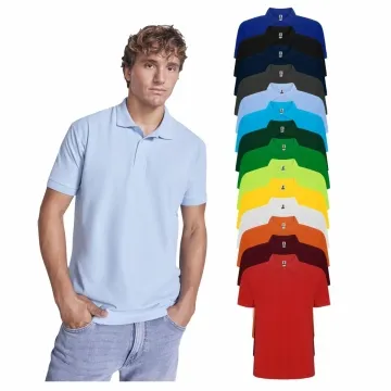 Tricou polo barbati/copii 60% bumbac / 40% poliester 220 grame PEGASO PREMIUM 6609