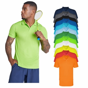 Tricou polo barbati/copii tehnic poliester 150 grame MONZHA 0404 ROLY