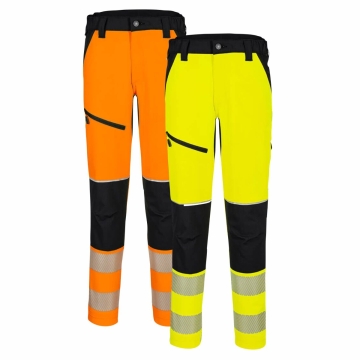 Pantaloni de protectie stretch Hi-Vis T140 Portwest