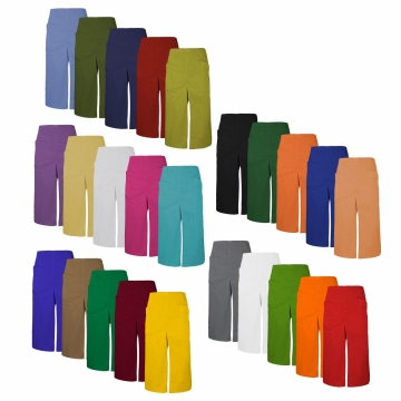 Sort lung din tercot cu slit frontal si buzunare laterale 404209 Velilla 