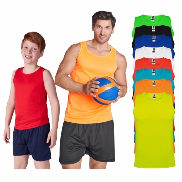 Tricou barbati/copii tehnic poliester 140 grame ANDRE 0350 ROLY 