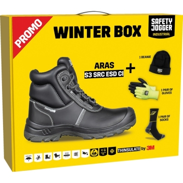 Pachet Winter Box - PROMOARAS S3 ESD CI SRC Safety Jogger