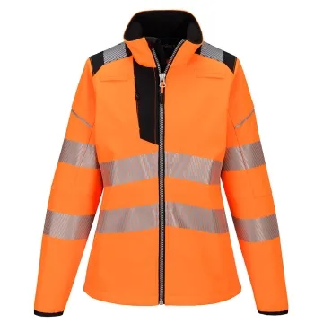Jacheta dama softshell cu protectie UV PW381 Portwest-Portocaliu/Negru-XS
