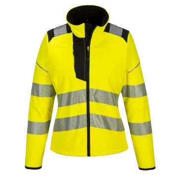 Jacheta dama softshell PW381 Portwest-Galben / Negru-XS
