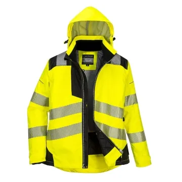 Jacheta reflectorizanta dama PW382 Portwest-Galben / Negru-XS