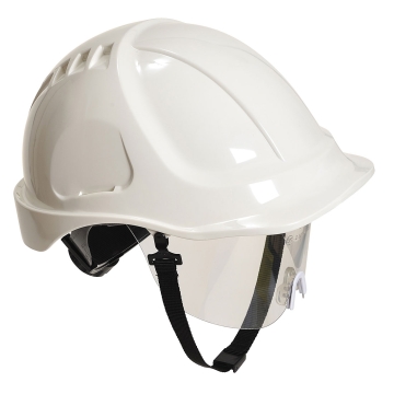 Casca de protectie cu vizor Endurance Plus PW54 Portwest-Alb