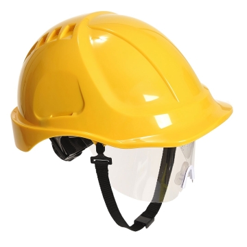 Casca de protectie cu vizor Endurance Plus PW54 Portwest-Galben