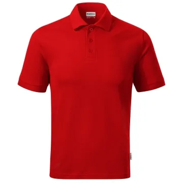 Tricou barbati polo Resist Heavy R20 Rimeck Malfini-Rosu-07-S