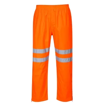 Pantaloni de ploaie respirabili cu protectie UV Hi-Vis RT61 Portwest